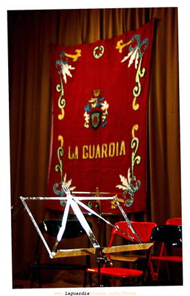 Homenaje a la banda municipal en el día de la Constitución. 12 de diciembre de 2007
