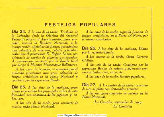Progrma 1959