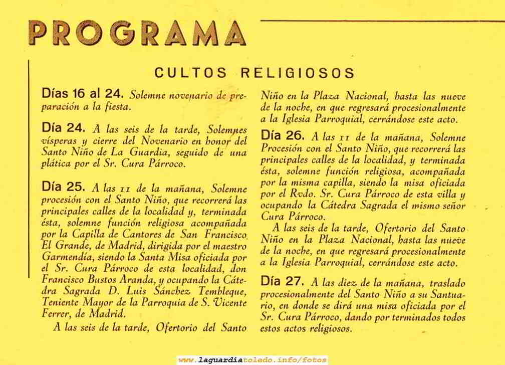 Programa 1959