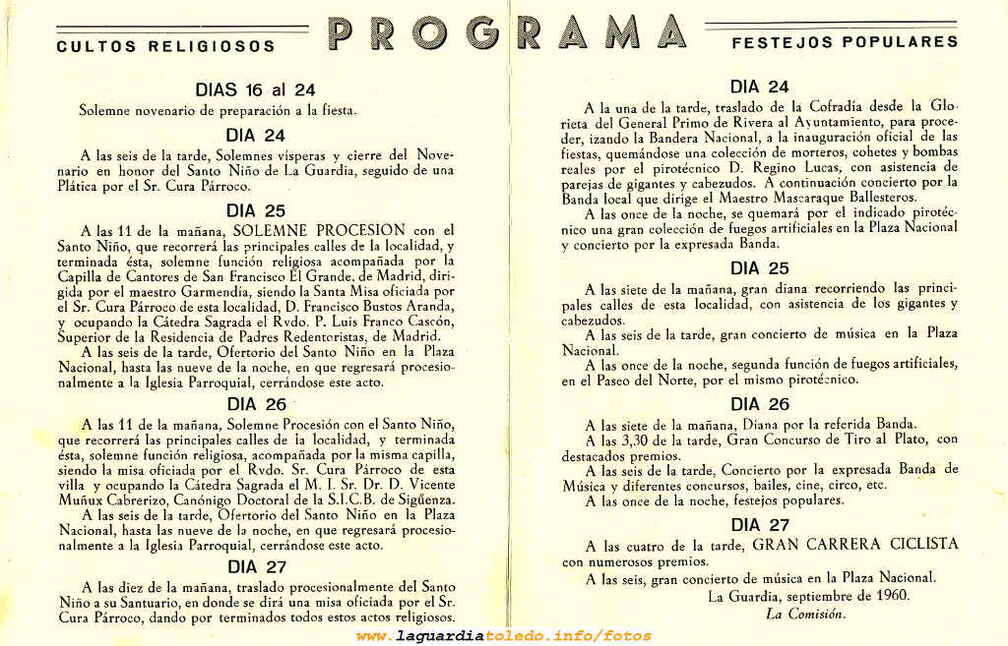 Programa 1960