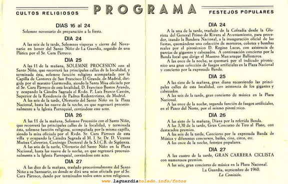 Programa 1960