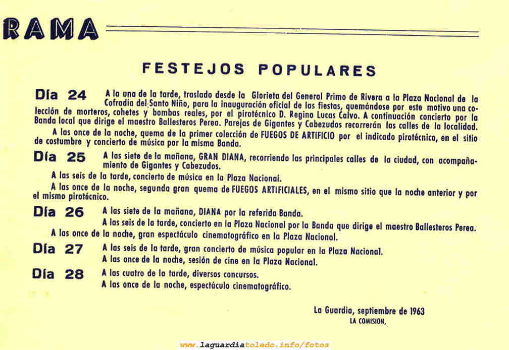 Programa 1963