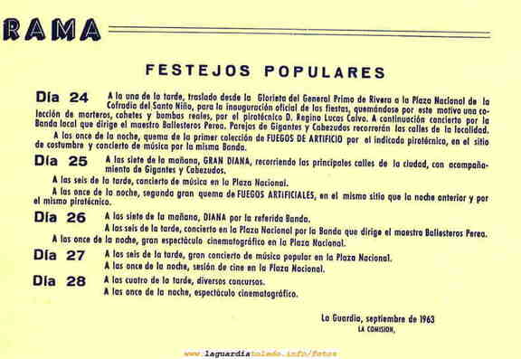 Programa 1963