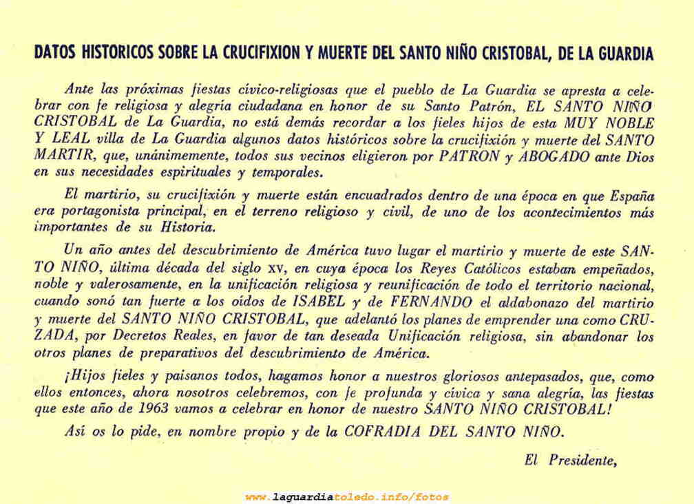 Programa 1963