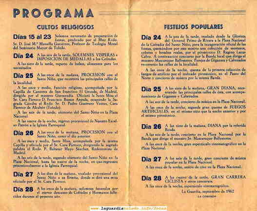 Programa 1962