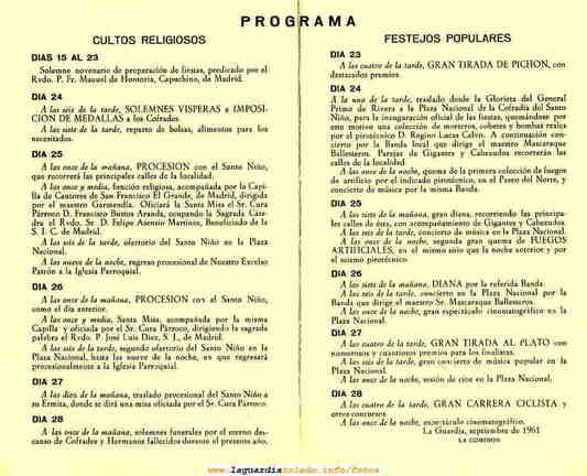 Programa 1961