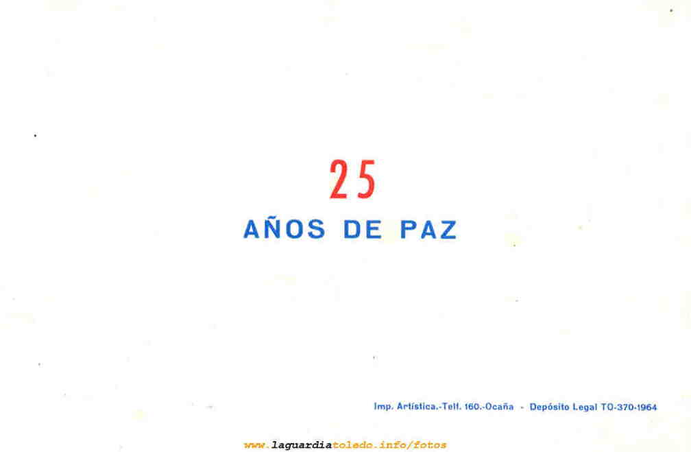 Programa de fiestas de 1964