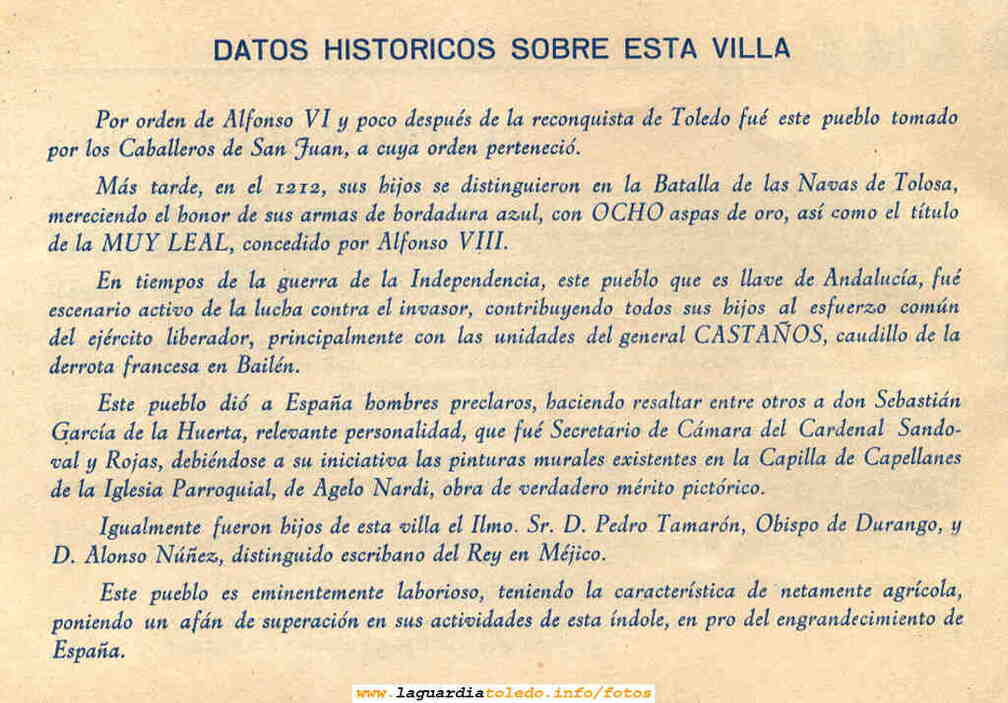 Programa de fiestas de 1964