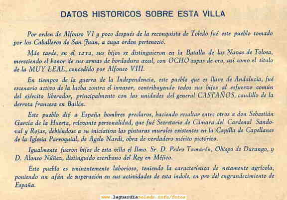 Programa de fiestas de 1964