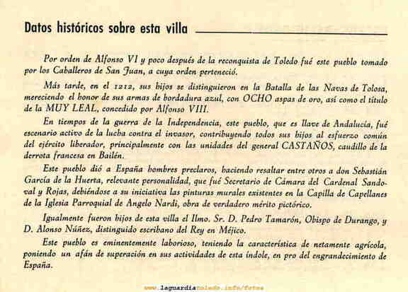 Programa de fiestas de 1965