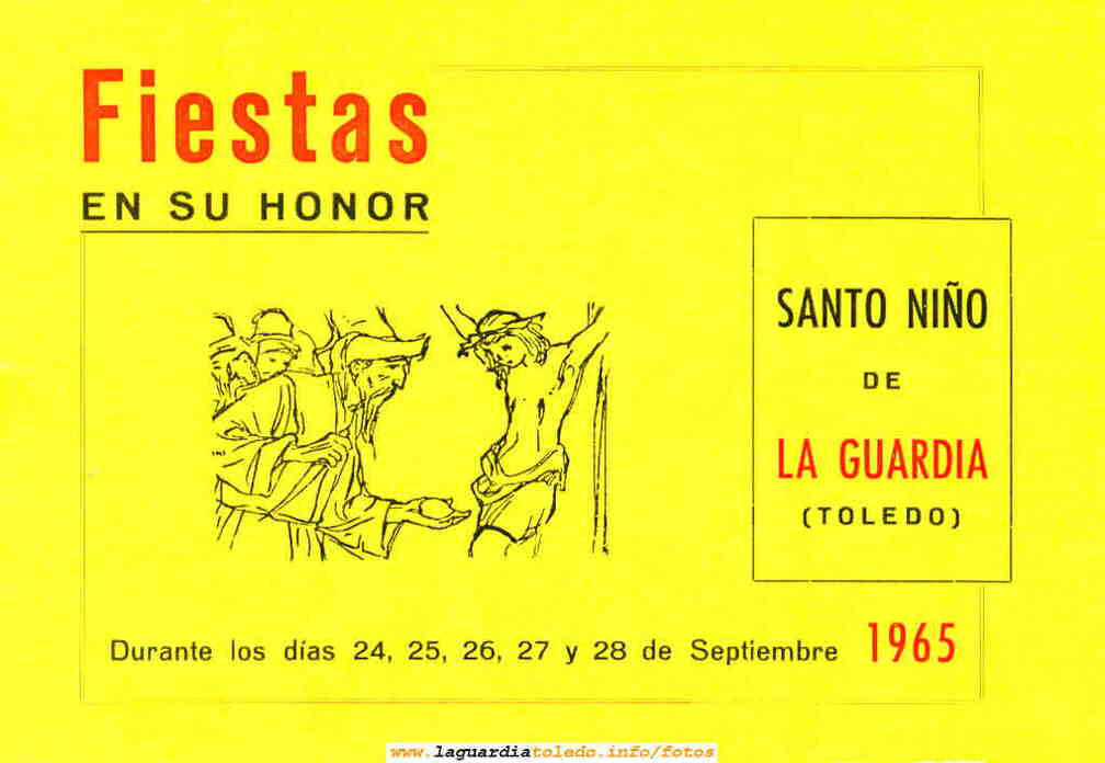 Programa de fiestas de 1965