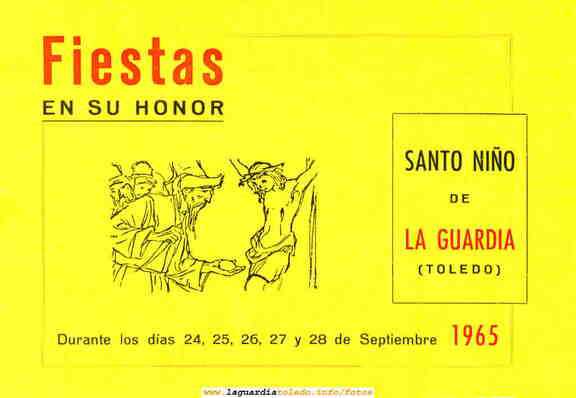 Programa de fiestas de 1965