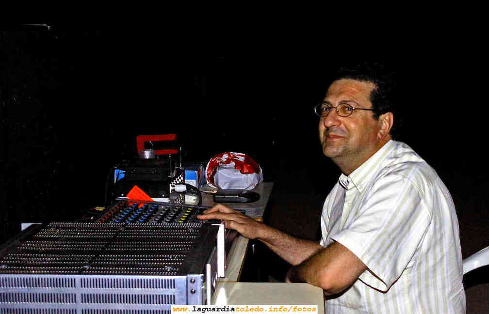 Ensayo festival benéfico sonido