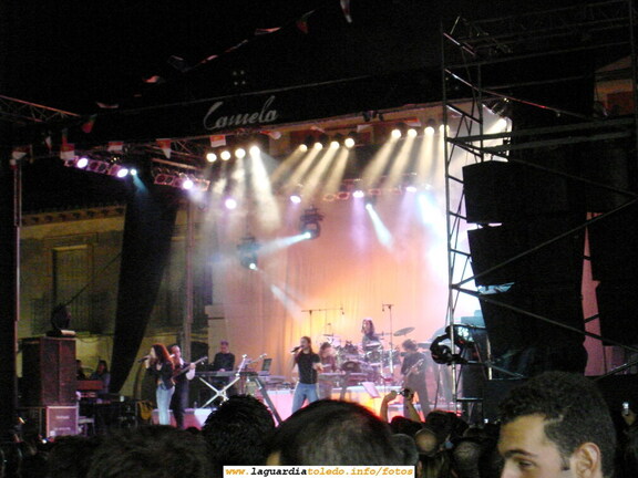 23 de Septiembre de 2006. Actuación de Camela