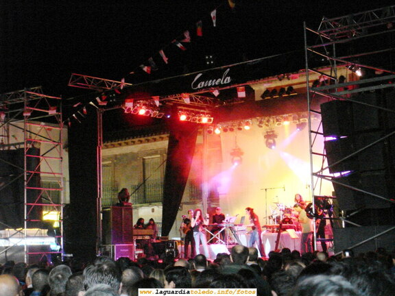 23 de Septiembre de 2006. Actuación de Camela