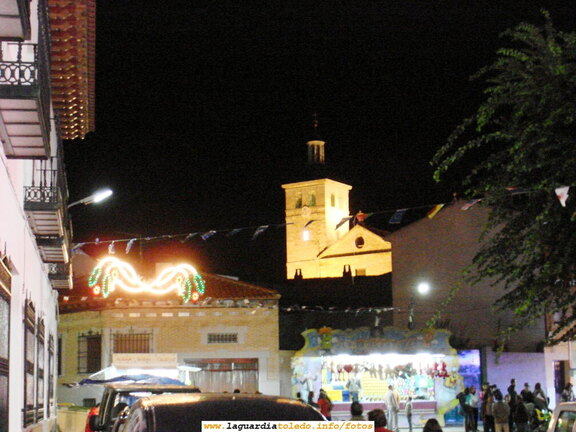 23 de Septiembre de 2006. La calle Cercas del Cura por la noche en fiestas