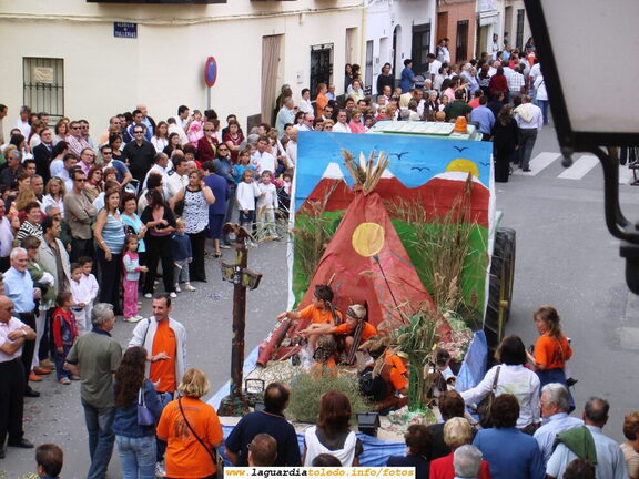 24 de Septiembre de 2006. Carroza de Campamento Indio realizada por "Los Curritos"