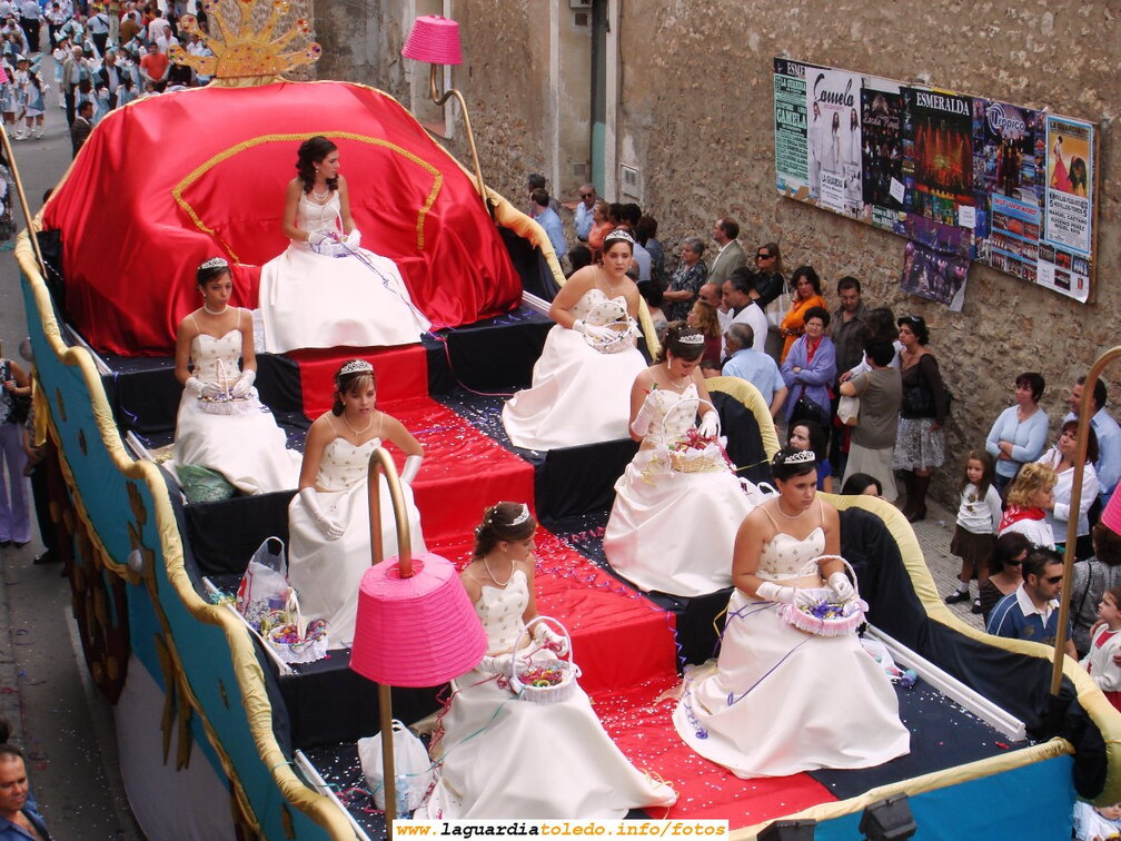 24 de Septiembre de 2006. Las Damas y Reina en su carroza