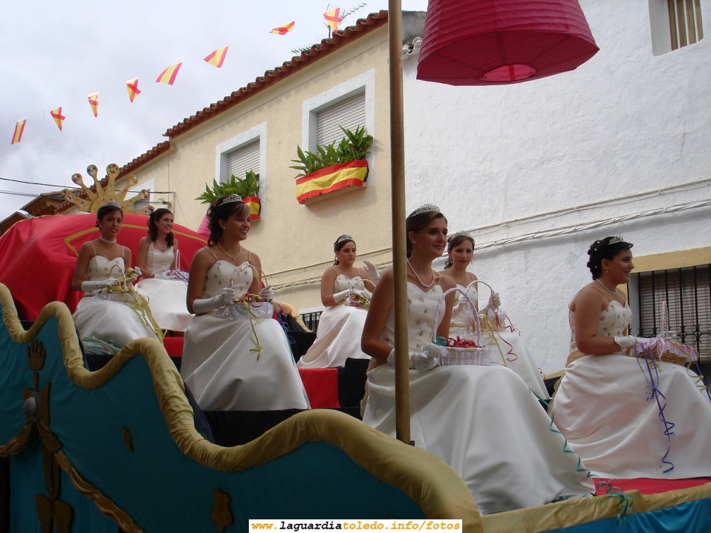 24 de Septiembre de 2006. Carroza de las Damas y la Reina