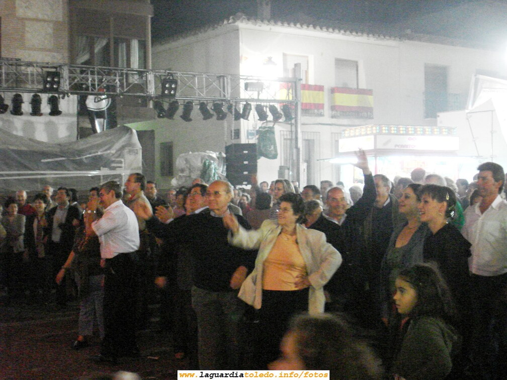 24 de Septiembre de 2006. El público entregado con la actuación de la Orquesta Escala Royal
