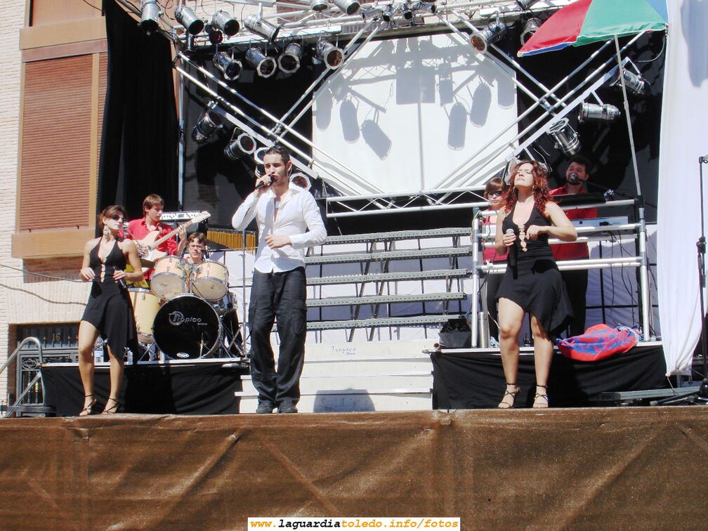 26 de Septiembre de 2006. La Orquesta Trópico Show en el Baile del Vermout