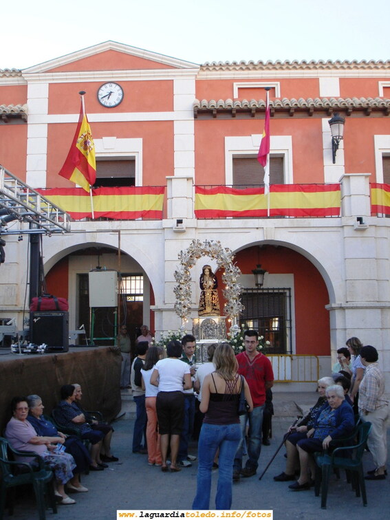 26 de Septiembre de 2006. Ofertorio con el Santo Niño en la Plaza