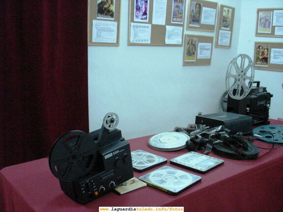 Exposicíón en la Casa de los Jaenes. Exposición sobre cine