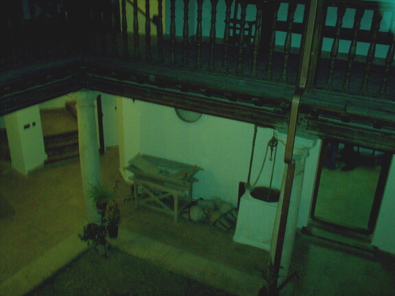 Patio de la casa de los Jaenes