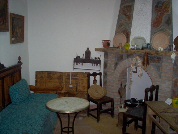 Recreación de casa antigua (Casa de los Jaenes)
