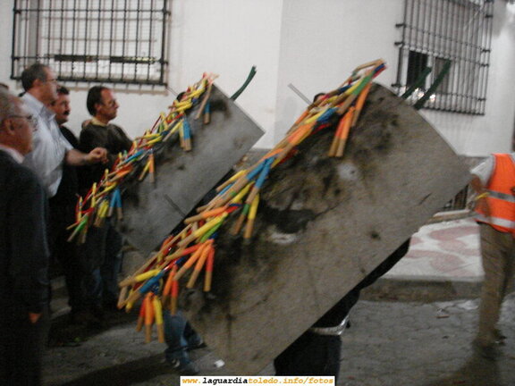 28 de Septiembre de 2006. Instantánea de los toros de fuego