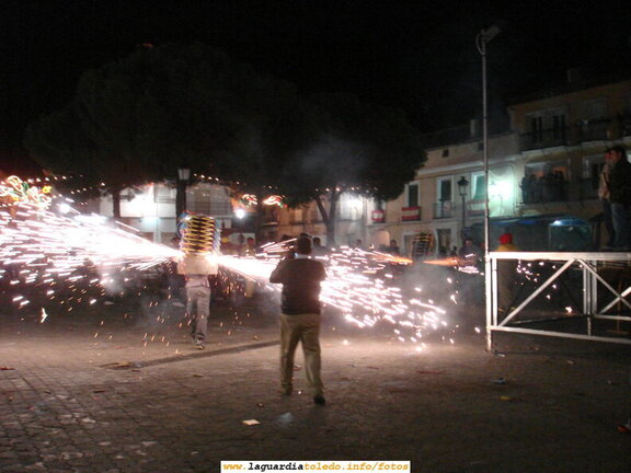 28 de Septiembre de 2006. Instantánea de los toros de fuego
