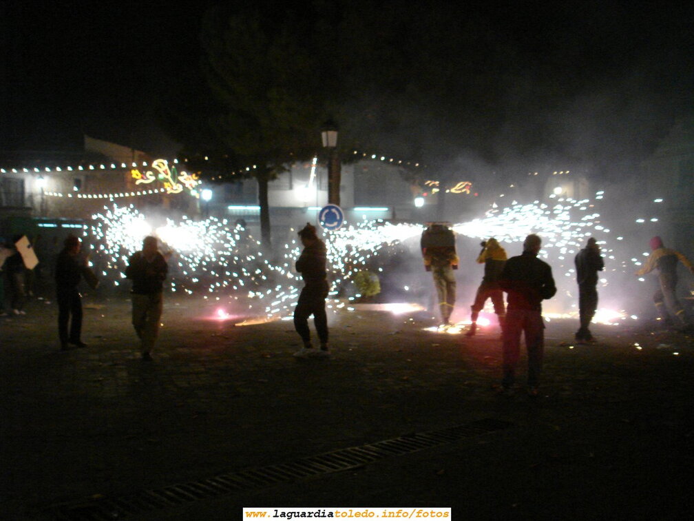 28 de Septiembre de 2006. Instantánea de los toros de fuego