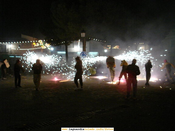 28 de Septiembre de 2006. Instantánea de los toros de fuego