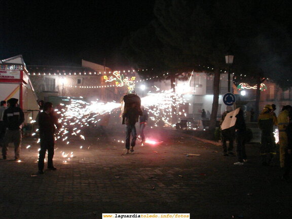 28 de Septiembre de 2006. Instantánea de los toros de fuego