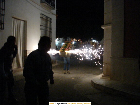 28 de Septiembre de 2006. Instantánea de los toros de fuego