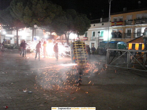 28 de Septiembre de 2006. Instantánea de los toros de fuego