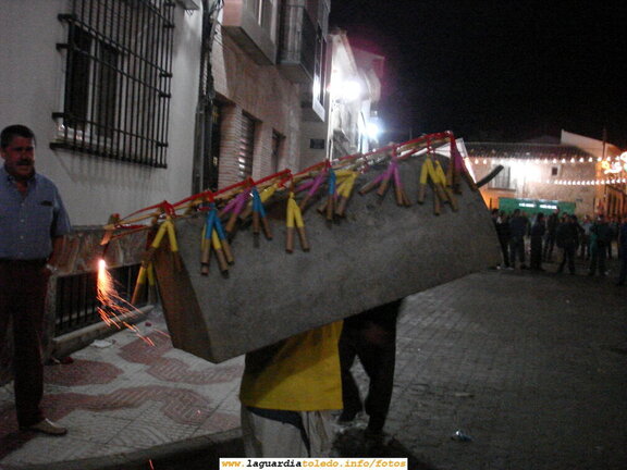 28 de Septiembre de 2006. Instantánea de los toros de fuego