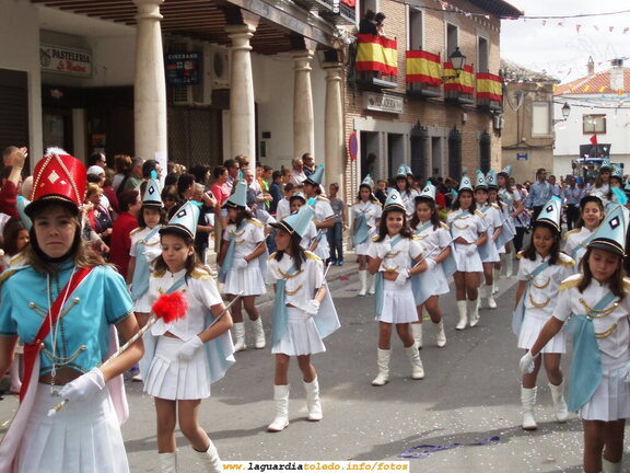 24 de Septiembre de 2006. Banda de Majorettes en La Glorieta