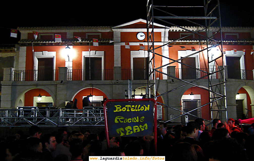 24 de Septiembre 2006, Baile en la Plaza, marcodisco (y macrobotellón)