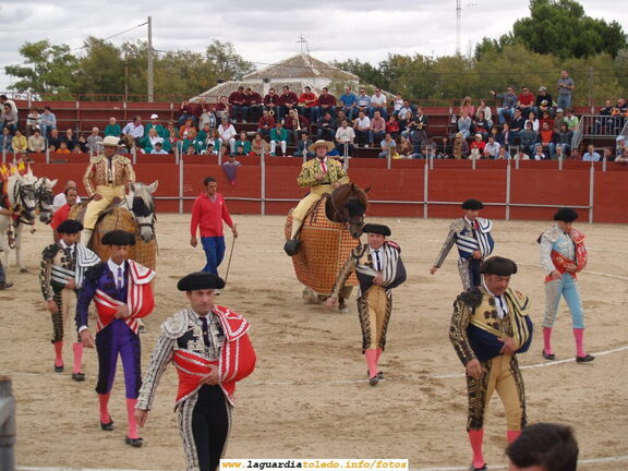 24 de Septiembre de 2006. Corrida de toros en la plaza ambulante