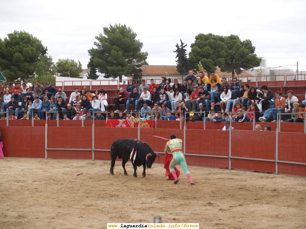 24 de Septiembre de 2006. Toros en la plaza ambulante