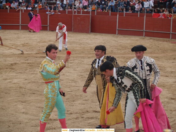 24 de Septiembre de 2006. Toros en la plaza ambulante