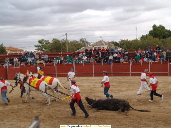 24 de Septiembre de 2006. Toros en la plaza ambulante