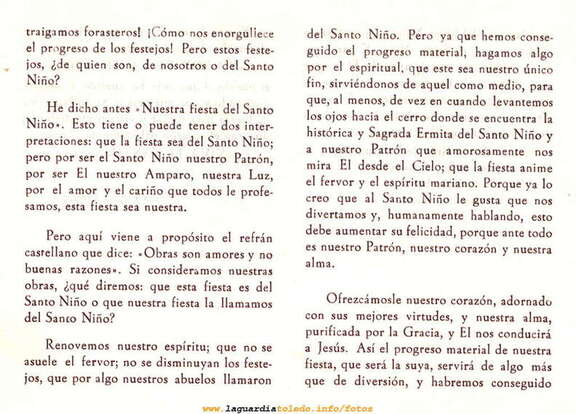 Programa de fiestas 1966