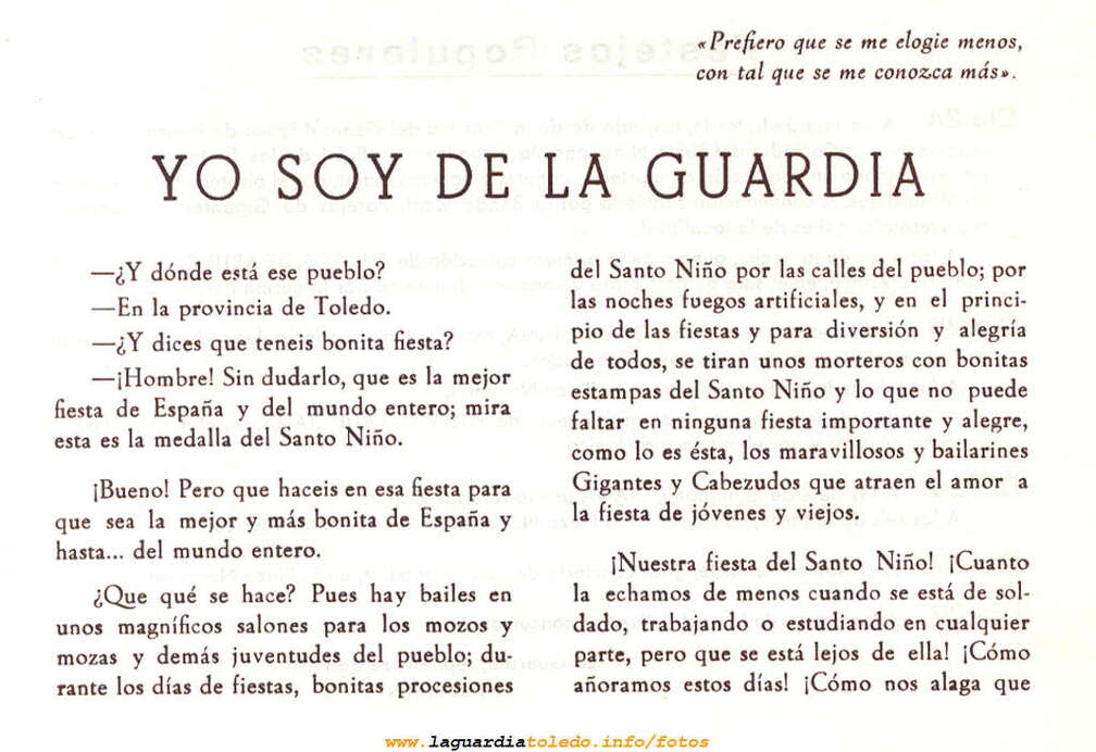 Programa de fiestas 1966