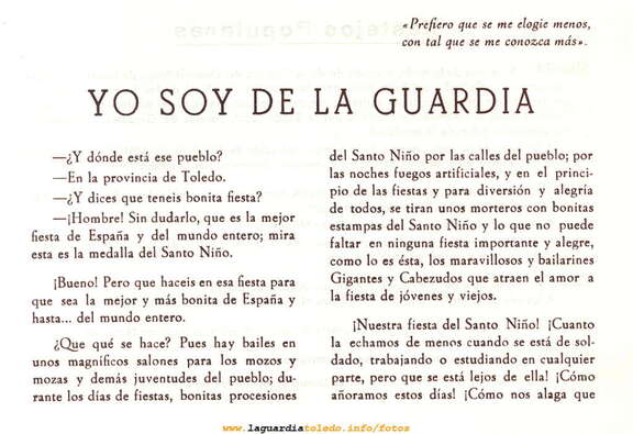 Programa de fiestas 1966