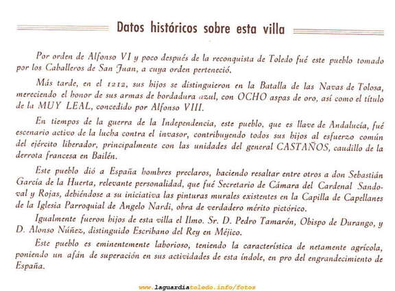 Programa de fiestas 1966