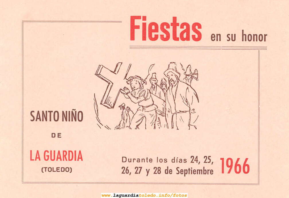 Programa de fiestas 1966
