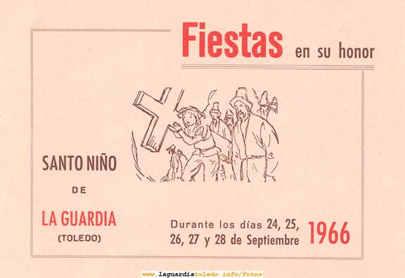 Programa de fiestas 1966