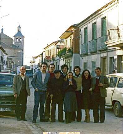 La familia de Angelín y Manola. Años 70